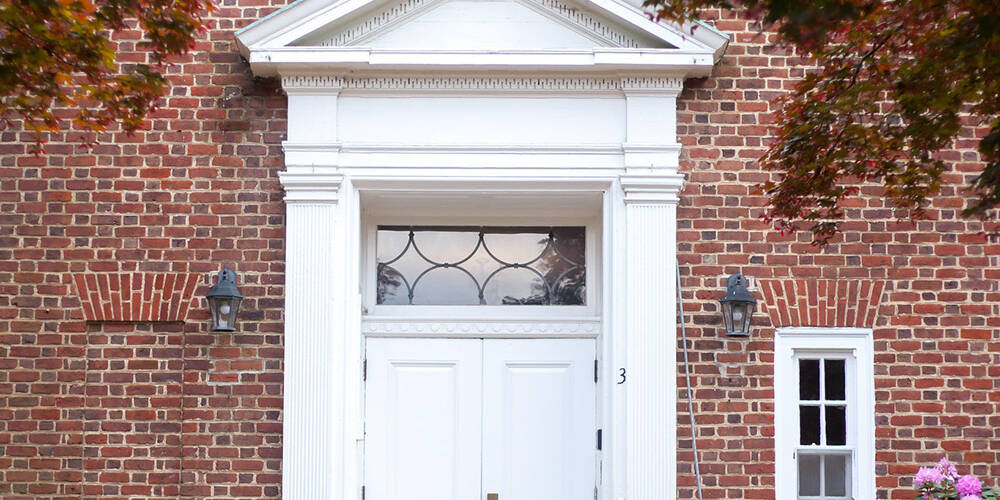 doorway of salem building