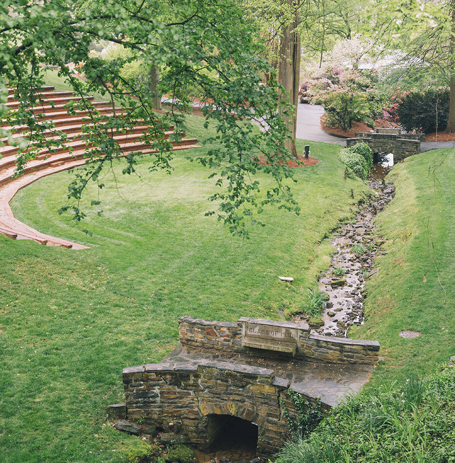amphitheater on Salem campus
